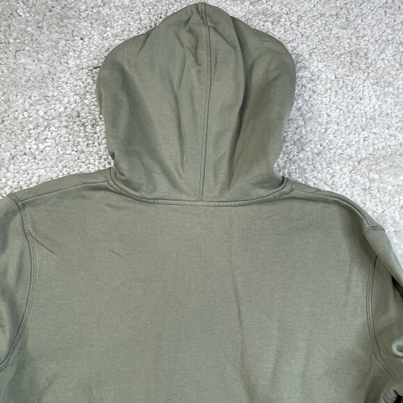 Pact Organic Cotton Sage Green Zip Up Hoodie FLAW - Picture 8 of 9